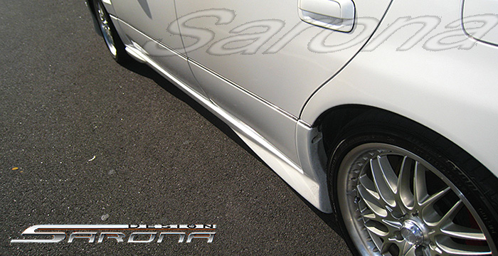 Custom Lexus GS300/400 Side Skirts  Sedan (1998 - 2005) - $590.00 (Part #LX-003-SS)